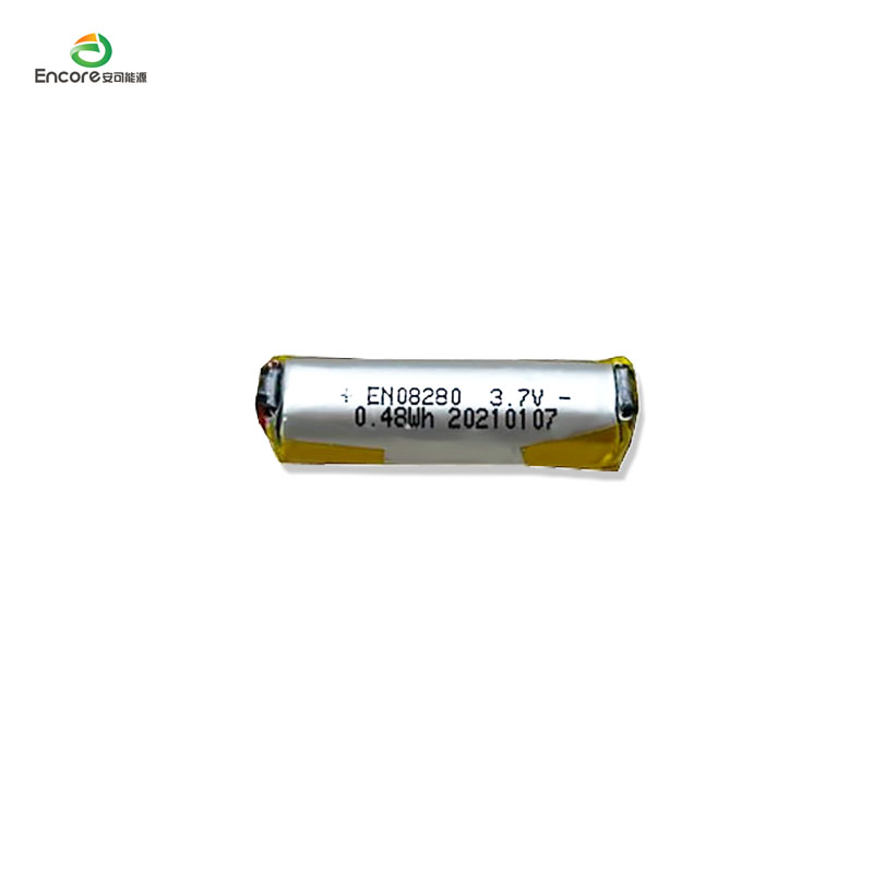 08280 120mAh Cylindrical na lipo na baterya