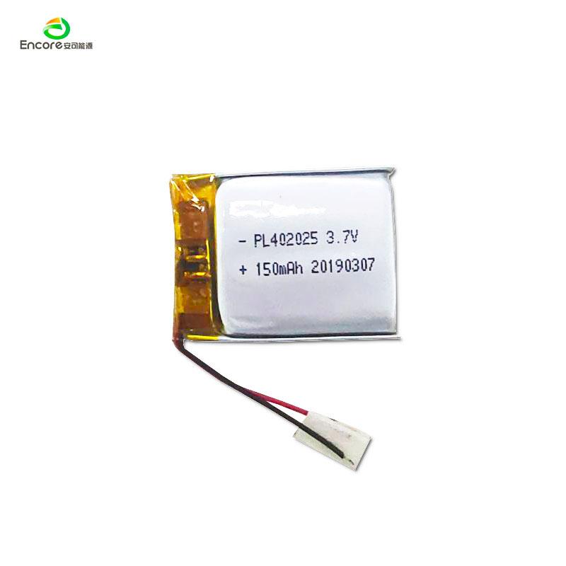402025 150mAh 3.7v rechargeable na lipo na baterya