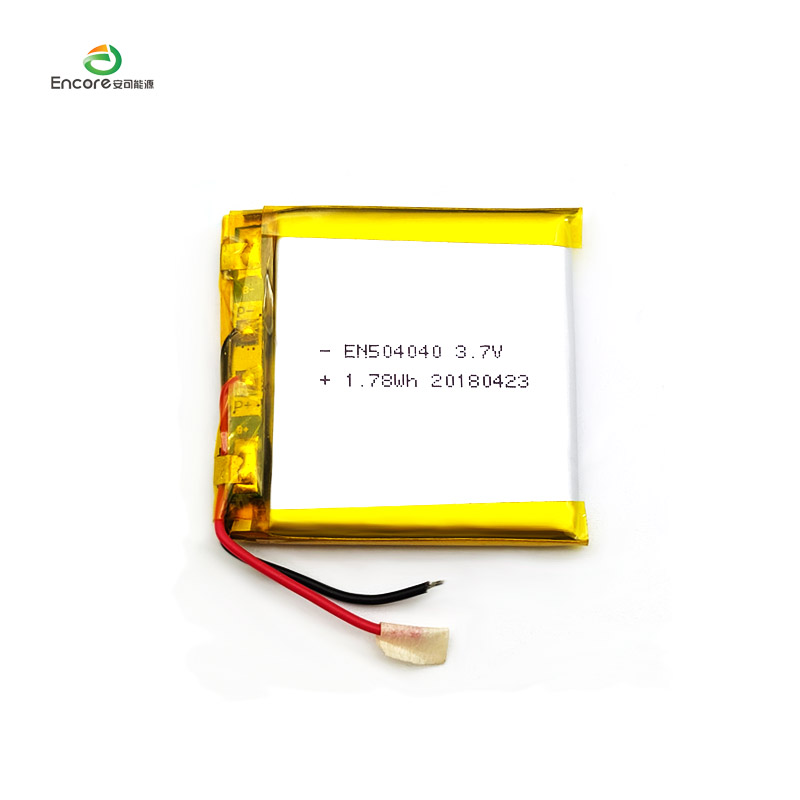 480mah Mga Nasusuot na Produkto Li Polymer na Baterya