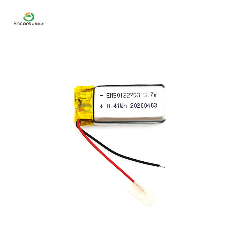 501227 3.7v 110mah Lithium Polymer na Baterya