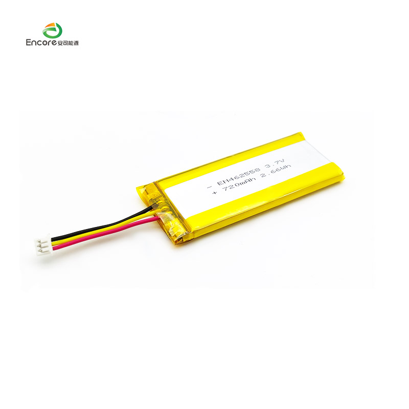 720mAh Li-ion Rechargeable Lipo Lithium Polymer na Baterya