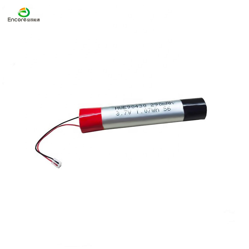 90430 290mAh maliit na cylindrical na baterya