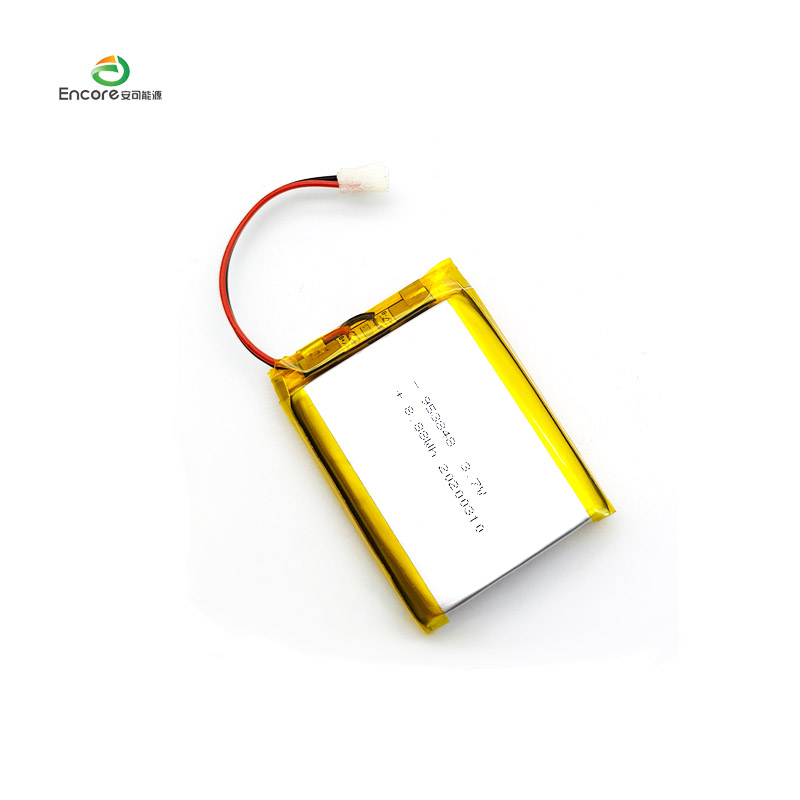 953848 2400mAh 3.7v rechargeable na lipo cell